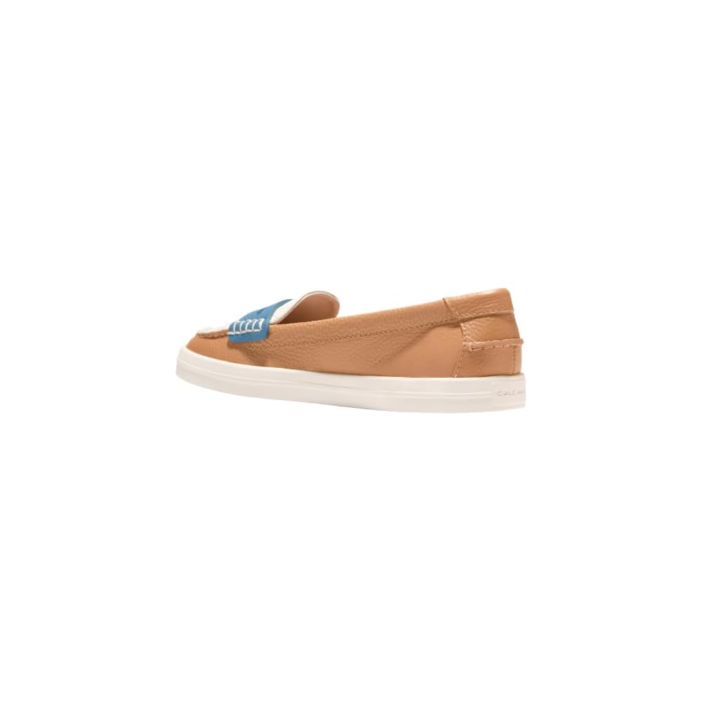 Biscuit/Powder/Provincial Blue Tumbled Leather
