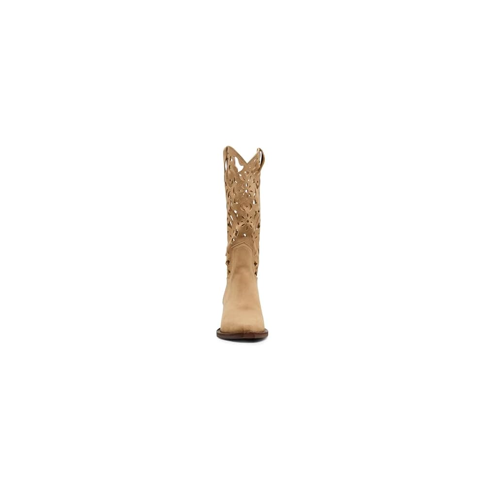 Taupe Suede Cutout