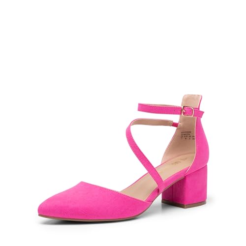 Hot Pink-suede
