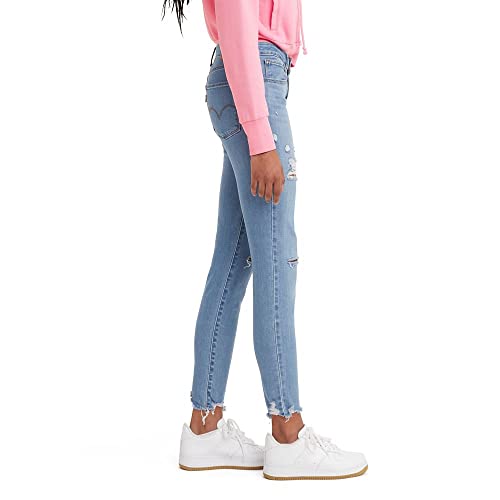 Medium Indigo Worn in (Stretch)