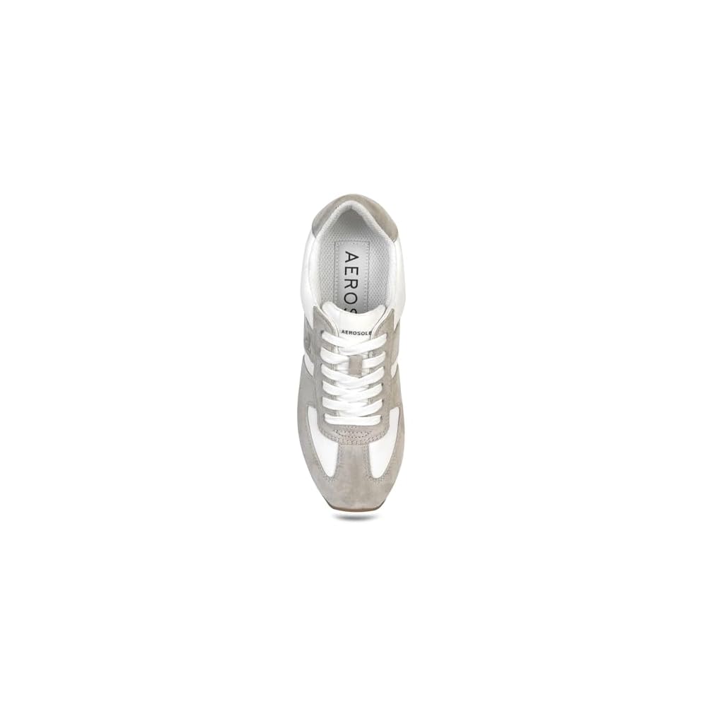 White Faux Suede/Nylon