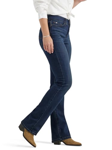 Lee Women's Ultra Lux Comfort with Flex Motion Bootcut Jean Renegade 8 Long