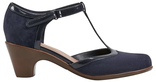 Navy Suede