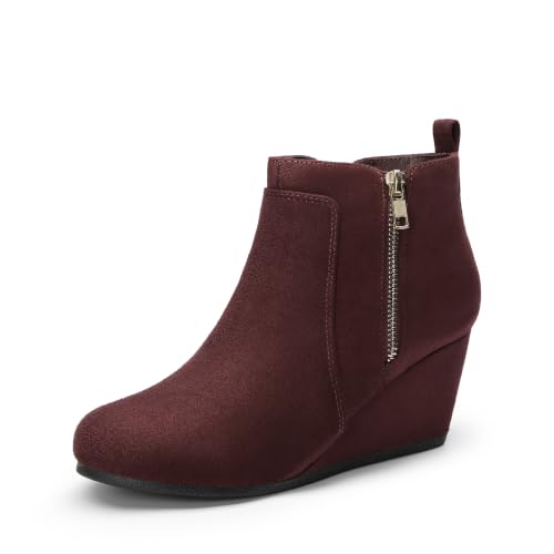 Burgundy/Suede