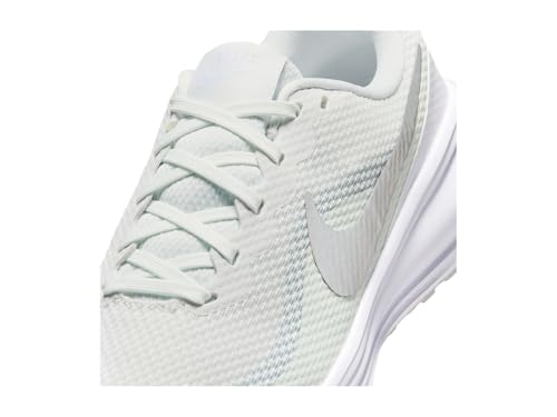 Off White/Metallic Silver/Barely Green