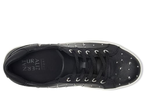 Black Stud Leather