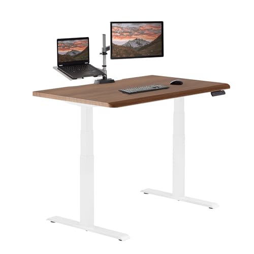 Walnut Top / White Legs