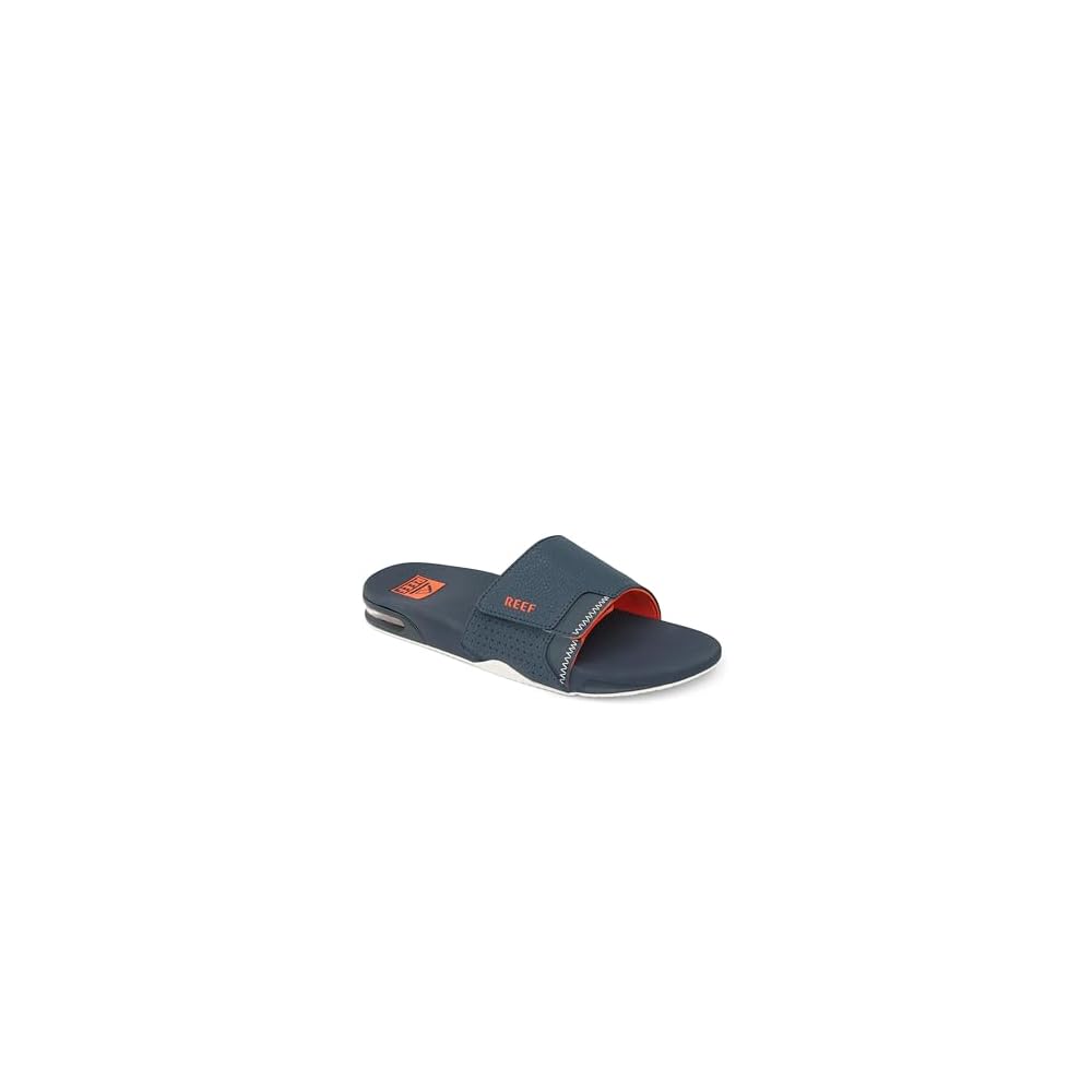Navy/Orange/White