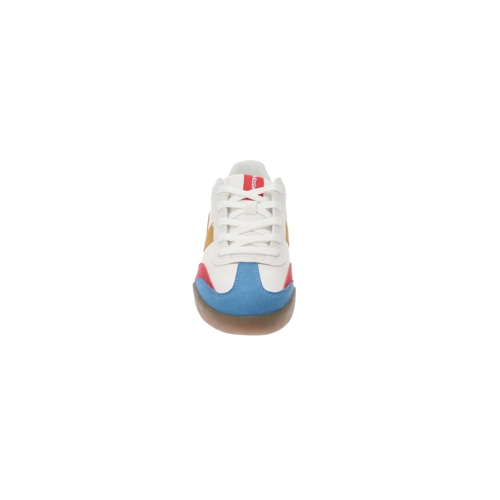 White-blue-red Orange