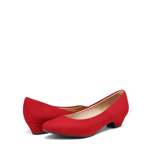Red/Suede