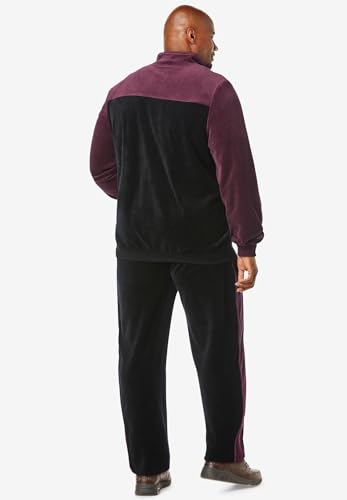 Deep Burgundy Black