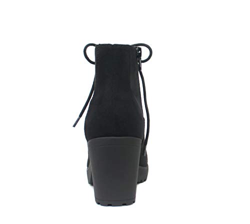 Black Imitation Suede