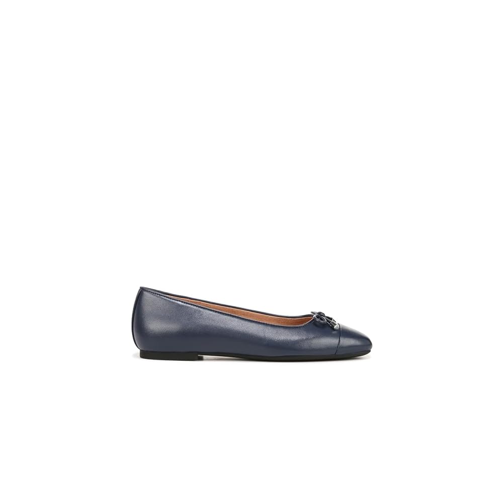 Navy Nappa Leather