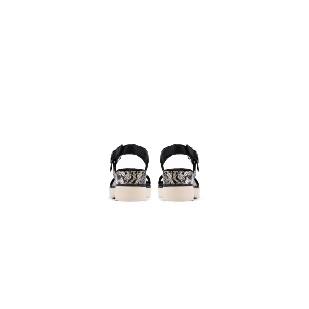 Black Combi Leather