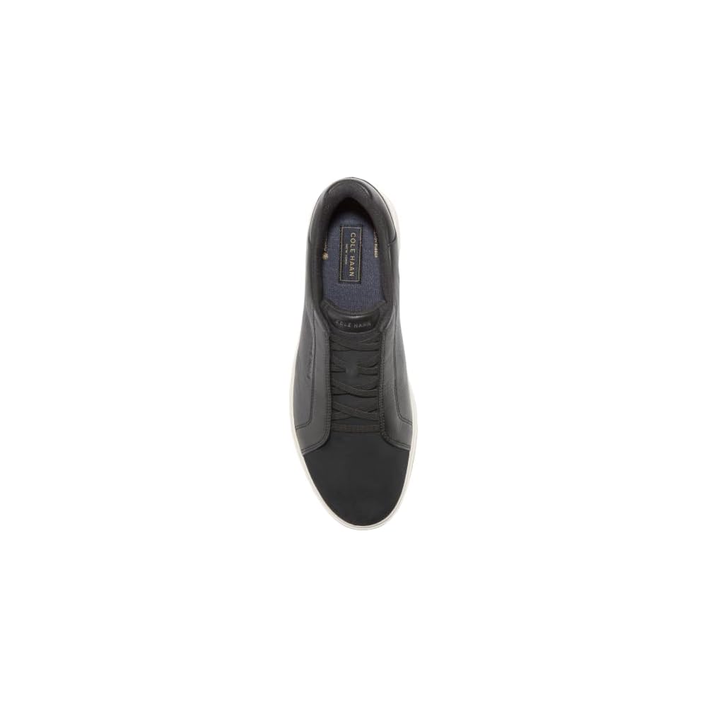 Black/Ivory Suede