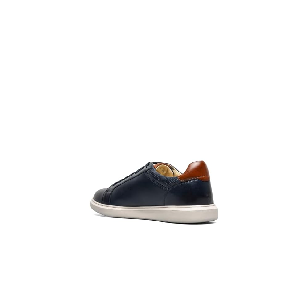 Navy-cognac