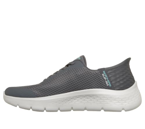Charcoal/Turquoise