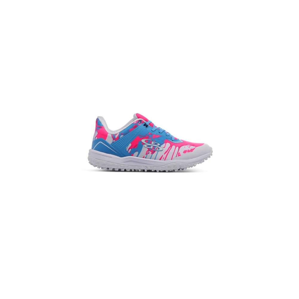 Columbia Blue/Fluorescent Pink/White/White