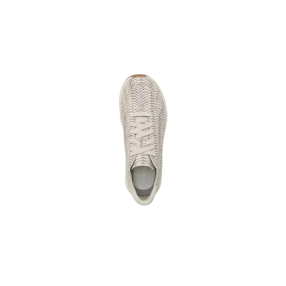Ivory Python Print Leather