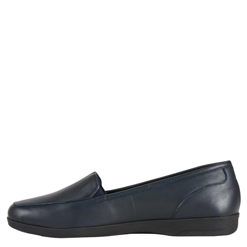 Navy Leather