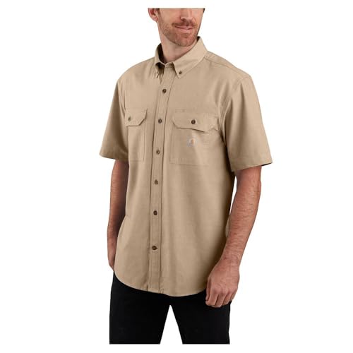 Dark Tan Chambray