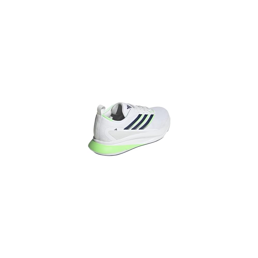 White/Dark Blue/Lime Burst