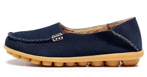 Navy Shearling