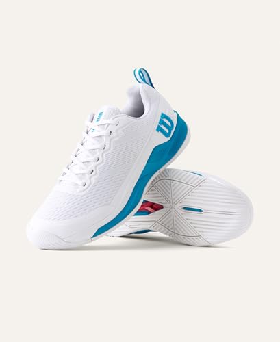 White/Atomic Blue