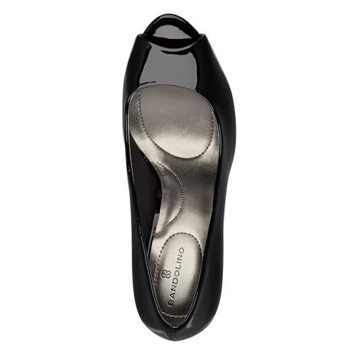 Black Sleek Patent Pu