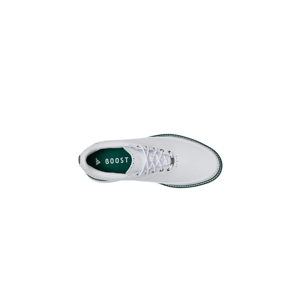 Footwear White/Silver Metalic/Collegiate Green