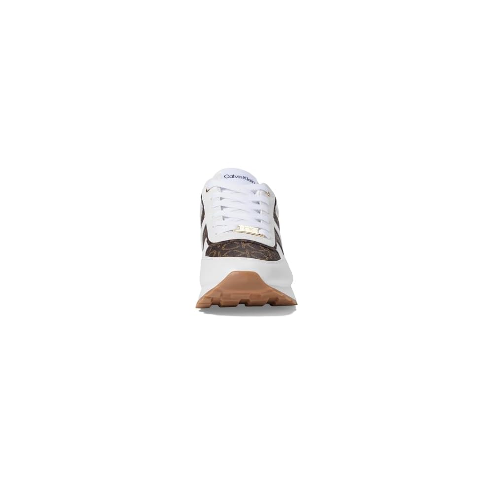 White/Dark Brown Logo