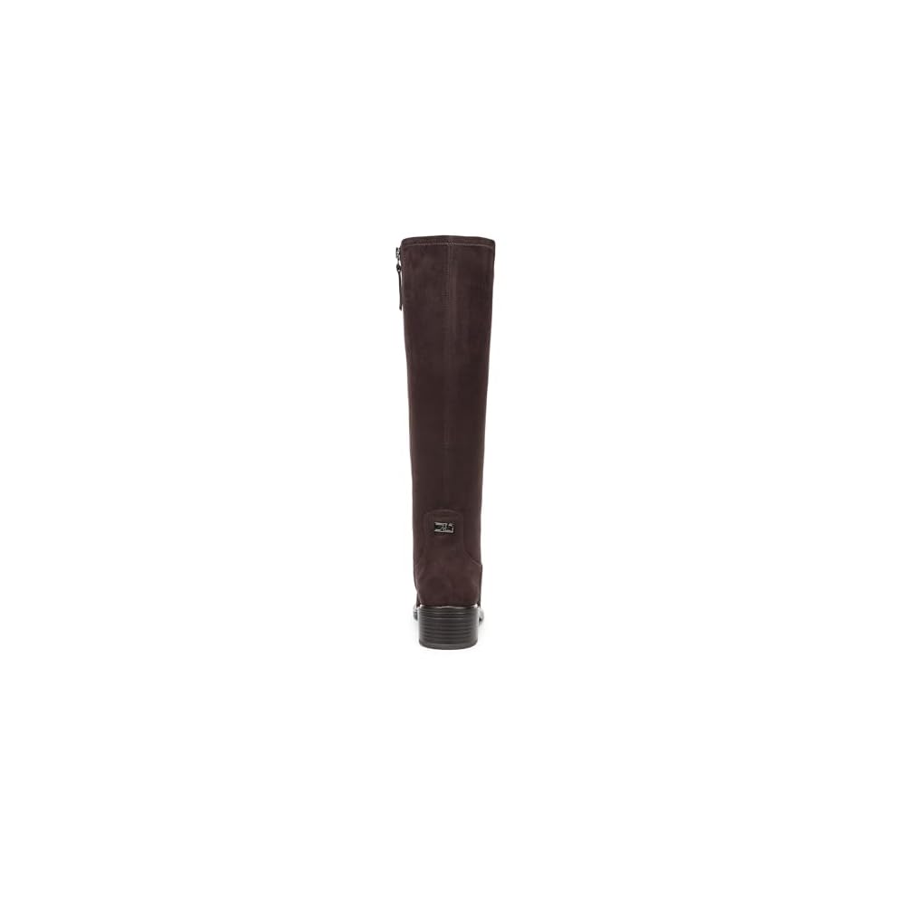 Dark Brown Wide Calf