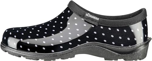 Polka Dot Print Black and White