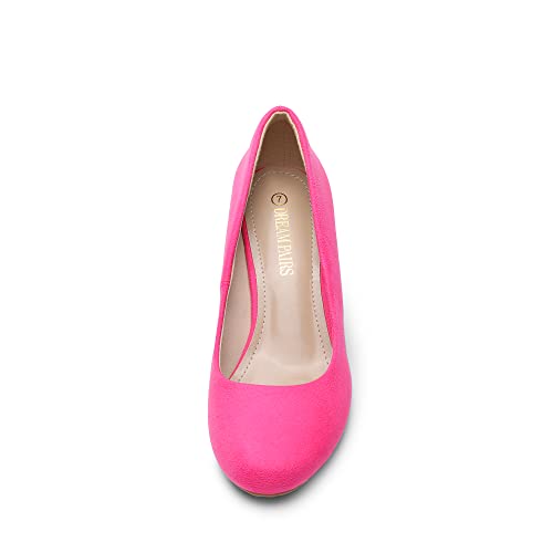 Fuchsia/Suede