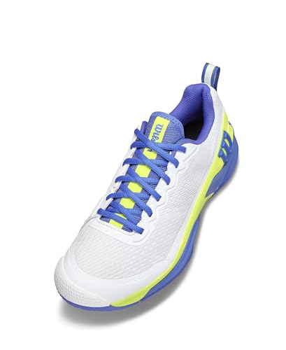 White/Amparo Blue/Safety Yellow