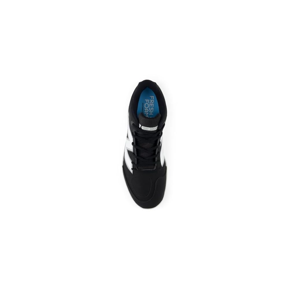Black Synthetic/White