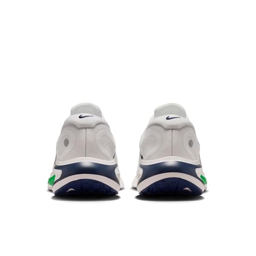 Summit White/Midnight Navy-green Spark