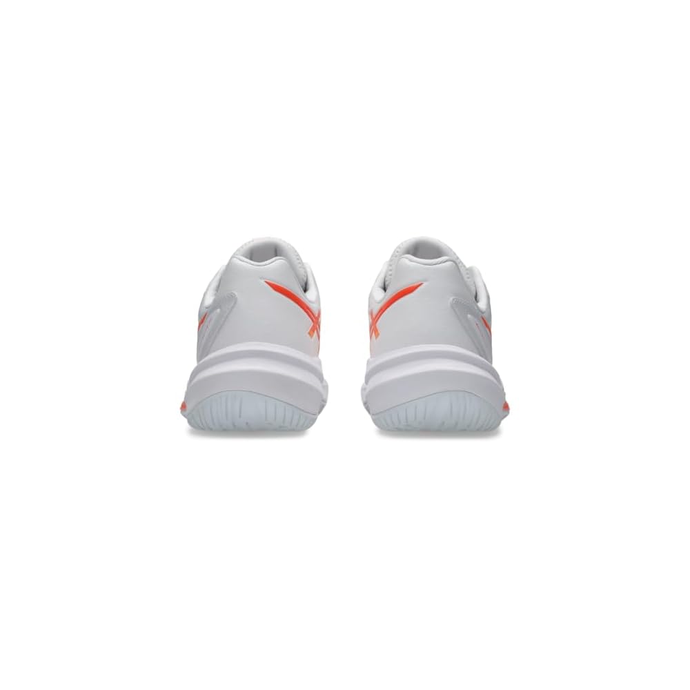 White/Vivid Coral