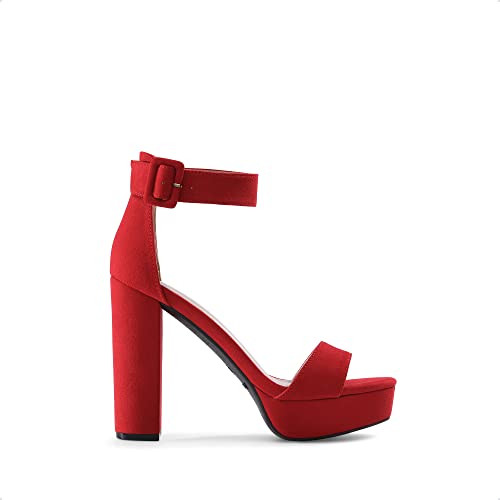 Red/Suede
