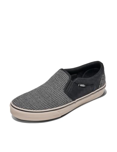 Houndstooth Black/Taupe
