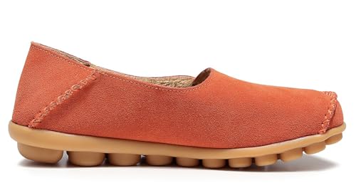 Orange Shearling
