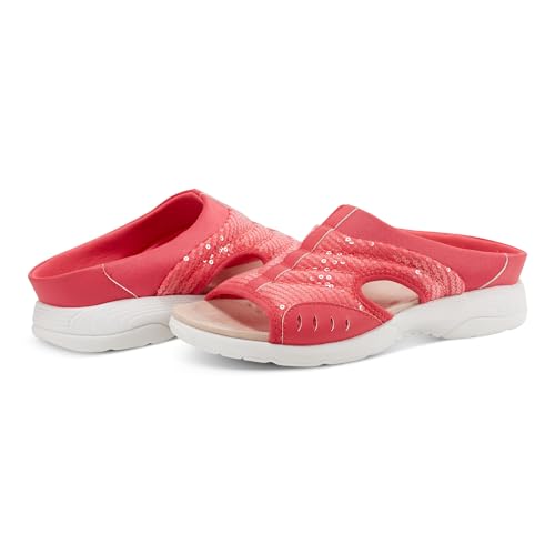 Electric-coral-sequins