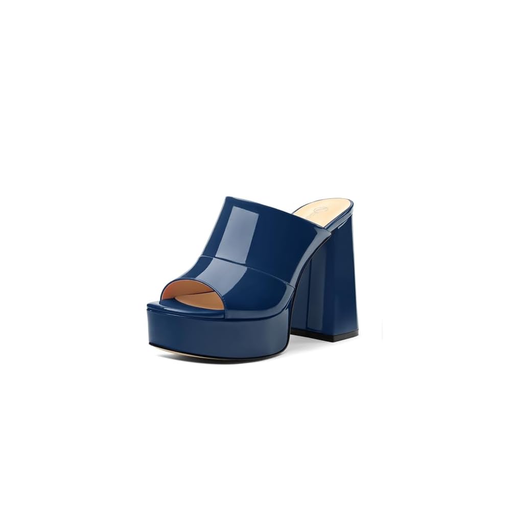 Navy Blue Patent