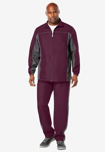 Deep Burgundy Carbon Colorblock