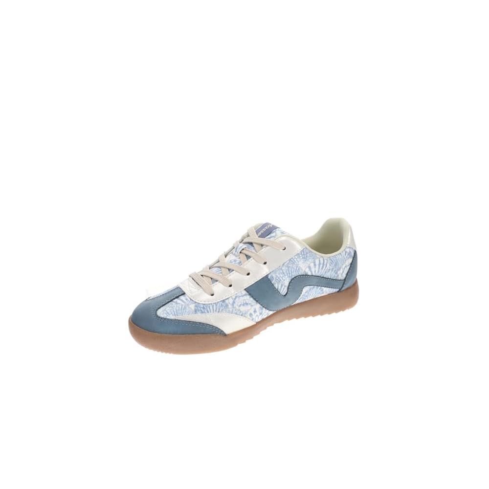 Blue-white-seashell