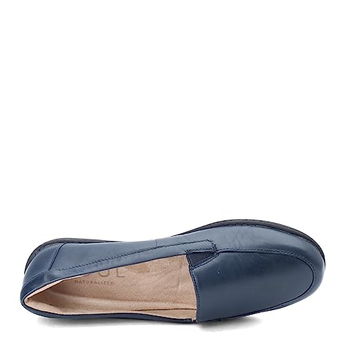 Navy Leather