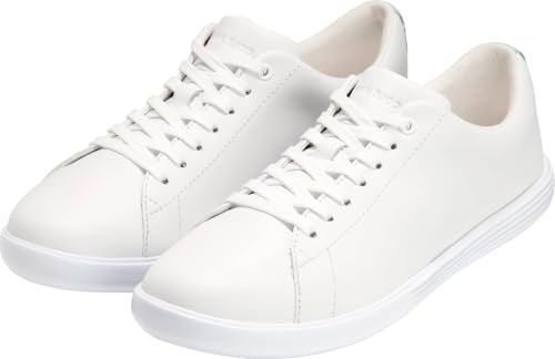 White Perforated Leather/Skyway