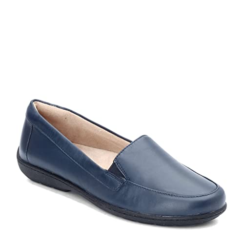 Navy Leather