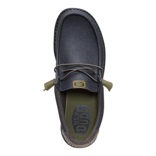 Waxed Casual Black/Black
