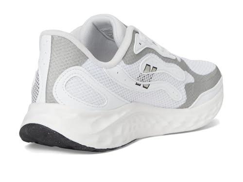 White/Silver Metallic